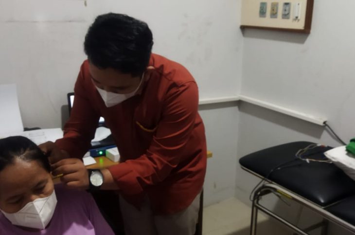 RSUD Kota Tangerang terus meningkatkan pelayanan, salah satu di antaranya adalah Poli Klinik THT yang banyak melayani pasien gangguan pendengaran.