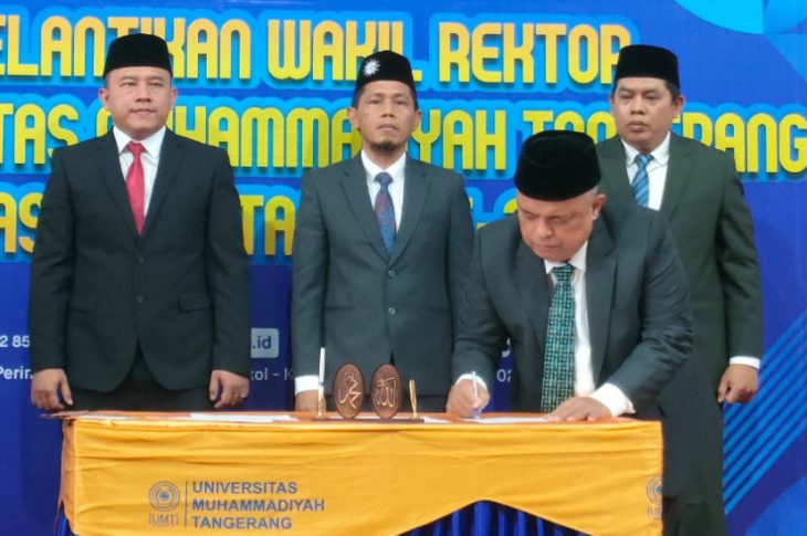 Tiga Wakil Rektor UMT Dilantik, Siap Kawal Pembukaan Fakultas Kedokteran