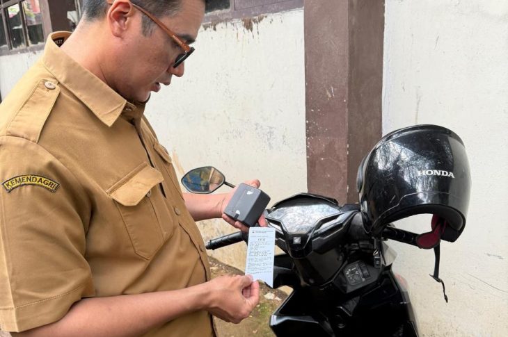 Samsat Cikokol Sisir Kantong Parkir, Puluhan Kendaraan Penunggak Pajak Terjaring SIPTAPAK