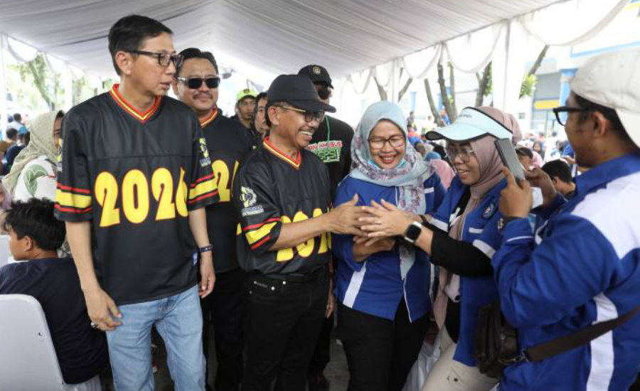 May Day 2026 Kota Tangerang, Ribuan Buruh Padati Stadion Benteng Reborn