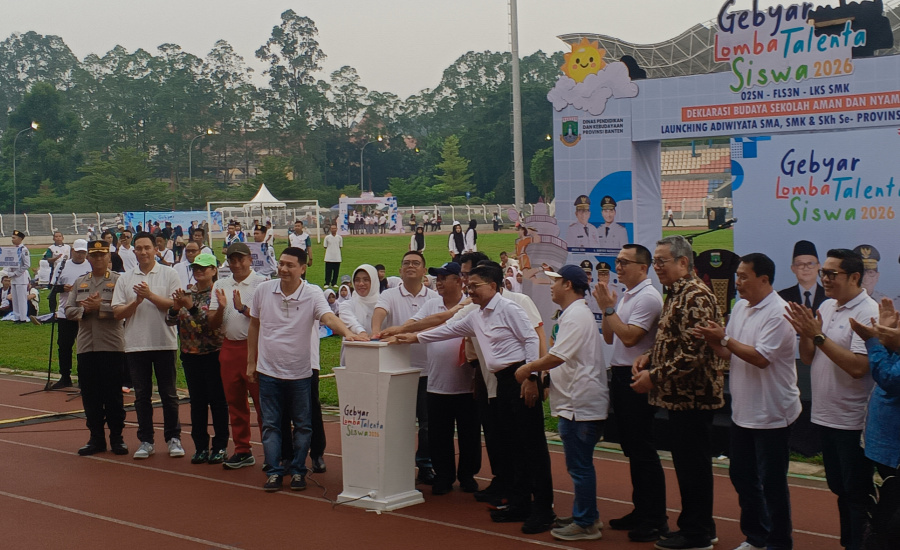 Ribuan Pelajar Meriahkan Gebyar Lomba dan Talenta Siswa 2026 di Stadion Benteng Reborn