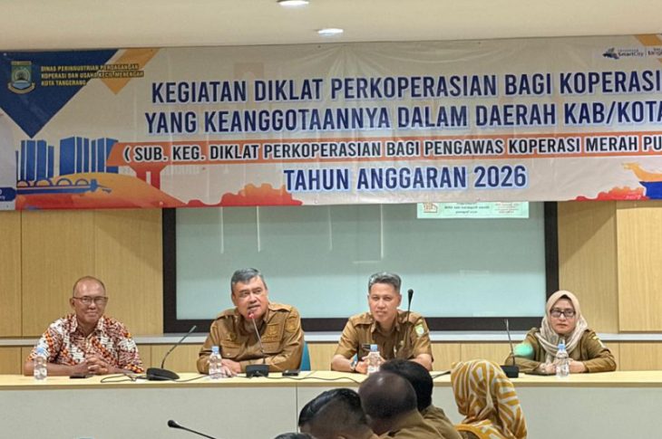 Koperasi Kelurahan Merah Putih Jadi Fokus, Dinas PerindagkopUKM Kota Tangerang Gelar Diklat bagi Para Lurah sebagai Ex-Officio Pengawas KKMP