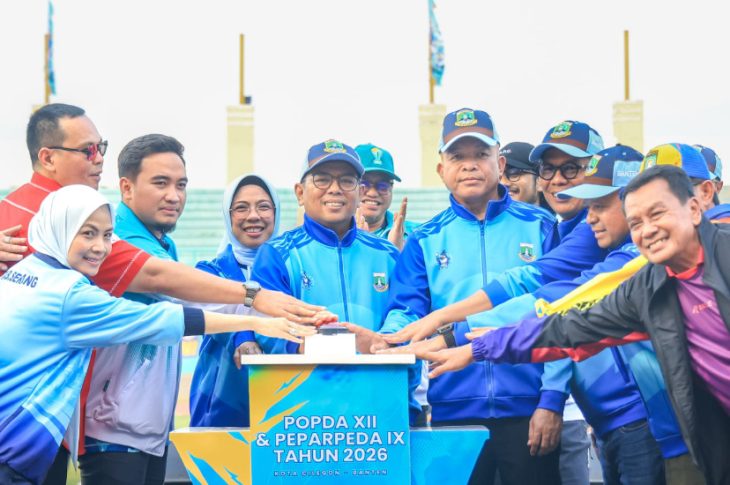 Gubernur Andra Soni Buka Popda dan Peparpeda Banten 2026 di Cilegon