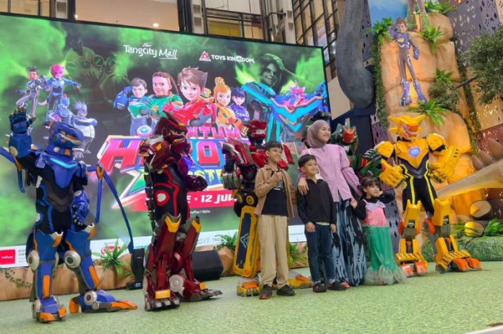 Quantum Heroes Dinoster, Liburan Sekolah Makin Seru di Tangcity Mall