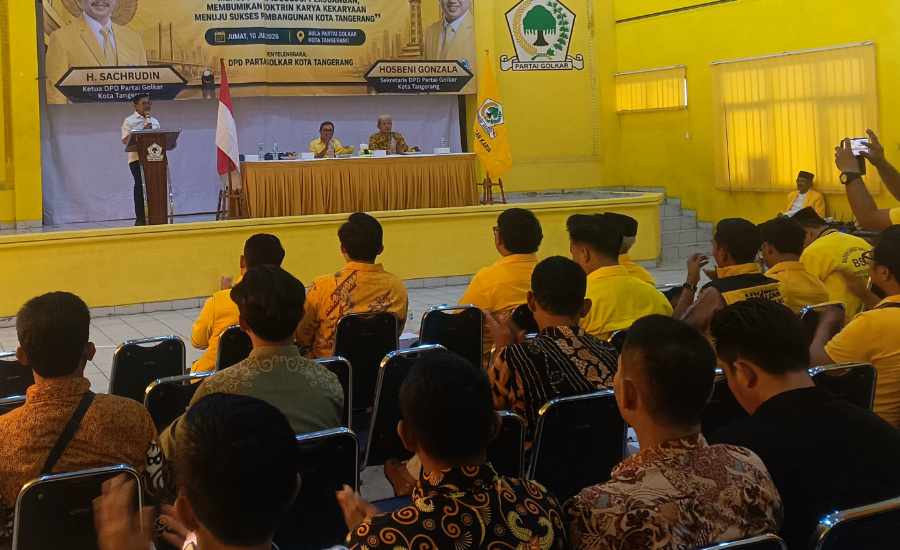 Golkar Kota Tangerang Perkuat Konsolidasi Lewat Dialog Pendidikan Politik