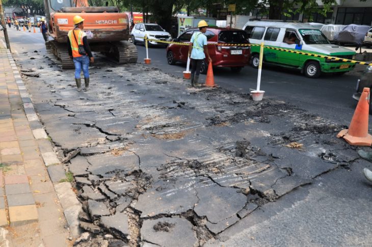 Perbaikan Jalan M. Toha Dimulai, Pemkot Tangerang Siapkan Rekayasa Lalu Lintas